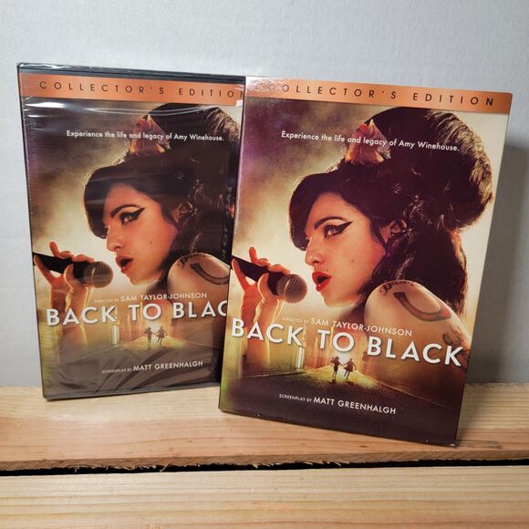 DVD Back to Black w/ Slip Cover NEW / SEALED - Picture 1 of 2
